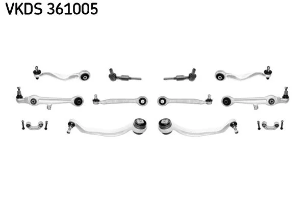 Control/Trailing Arm Kit, wheel suspension SKF VKDS361005