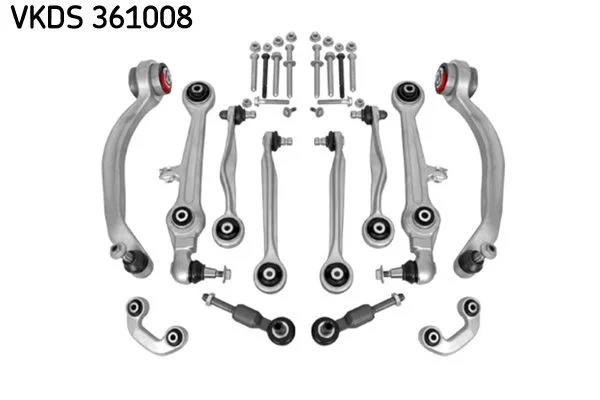 Control/Trailing Arm Kit, wheel suspension SKF VKDS 361008