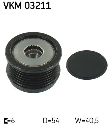 Embraiagem de roda livre, alternador SKF VKM03211
