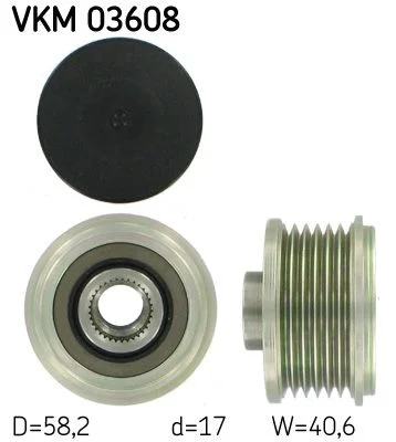 Alternator Freewheel Clutch SKF VKM 03608