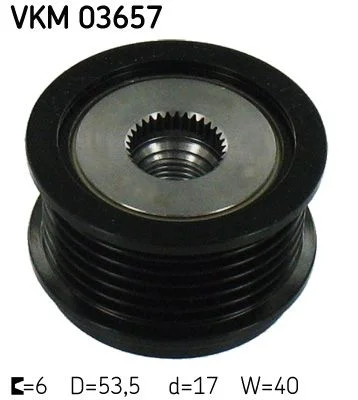 Alternator Freewheel Clutch SKF VKM 03657