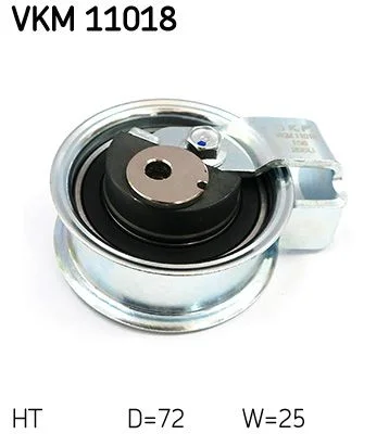 Tensioner Pulley, timing belt SKF VKM 11018