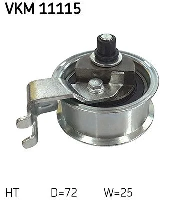 Tensioner Pulley, timing belt SKF VKM11115