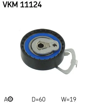 Tensioner Pulley, timing belt SKF VKM 11124