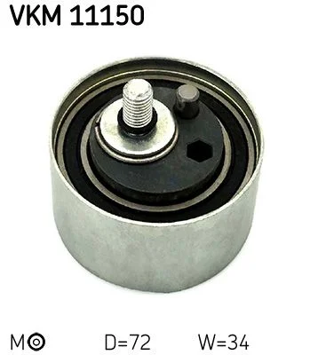 Tensioner Pulley, timing belt SKF VKM 11150