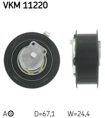 Tensioner Pulley, timing belt SKF VKM 11220