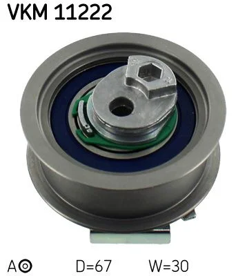 Tensioner Pulley, timing belt SKF VKM11222