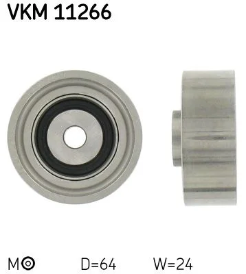 Tensioner Pulley, timing belt SKF VKM11266