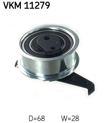 Tensioner Pulley, timing belt SKF VKM 11279