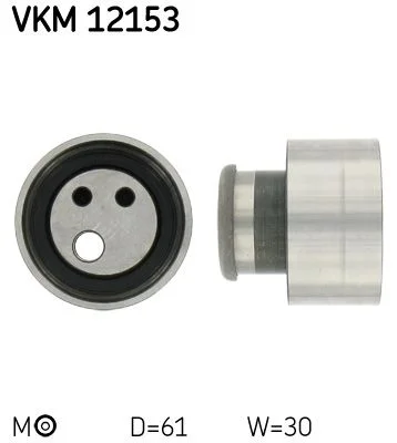 Tensioner Pulley, timing belt SKF VKM12153