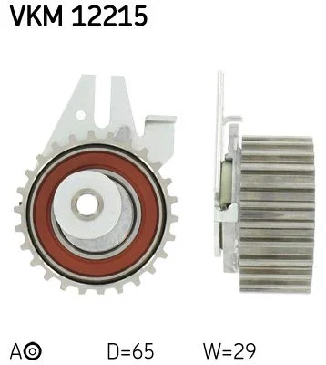 Tensioner Pulley, timing belt SKF VKM 12215
