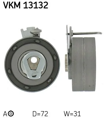 Tensioner Pulley, timing belt SKF VKM13132