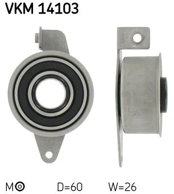 Tensor da correia de distribuição SKF VKM14103