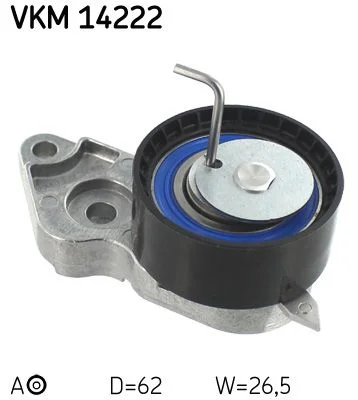 Tensioner Pulley, timing belt SKF VKM 14222