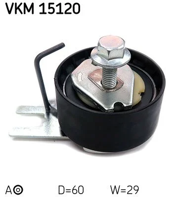 Tensioner Pulley, timing belt SKF VKM 15120