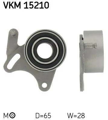 Tensioner Pulley, timing belt SKF VKM 15210