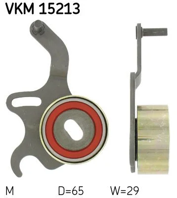 Tensioner Pulley, timing belt SKF VKM 15213