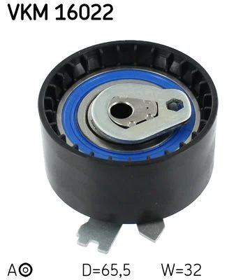 Tensioner Pulley, timing belt SKF VKM 16022