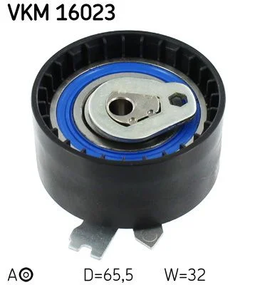 Tensioner Pulley, timing belt SKF VKM16023