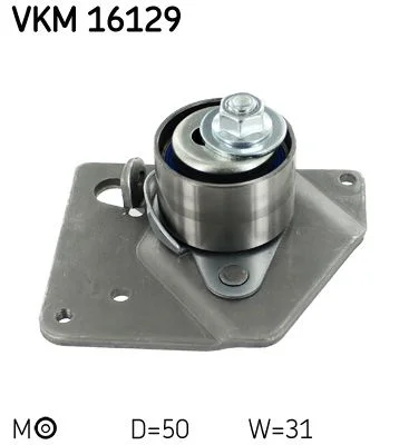 Tensioner Pulley, timing belt SKF VKM 16129