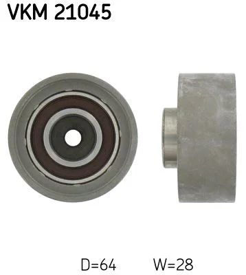 Deflection Pulley/Guide Pulley, timing belt SKF VKM 21045