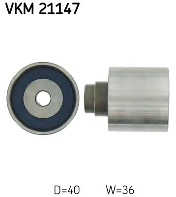 Polia de Desvio/Guia, correia distribuição SKF VKM 21147