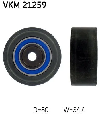 Polia de Desvio/Guia, correia distribuição SKF VKM 21259
