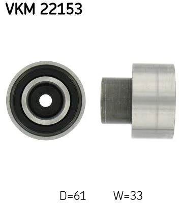 Polia de Desvio/Guia, correia distribuição SKF VKM22153