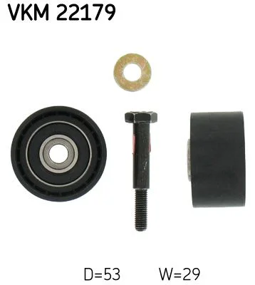 Polia de Desvio/Guia, correia distribuição SKF VKM 22179