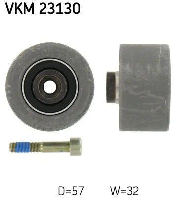 Deflection Pulley/Guide Pulley, timing belt SKF VKM23130