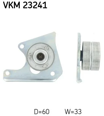 Deflection Pulley/Guide Pulley, timing belt SKF VKM 23241