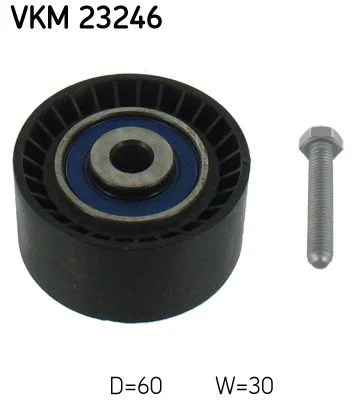 Deflection Pulley/Guide Pulley, timing belt SKF VKM 23246