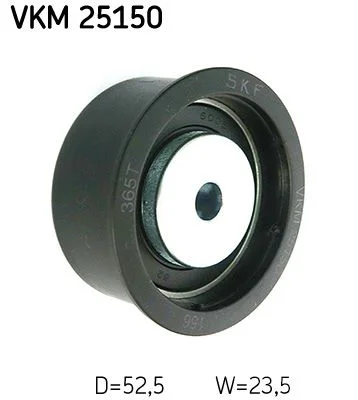 Polia de Desvio/Guia, correia distribuição SKF VKM 25150