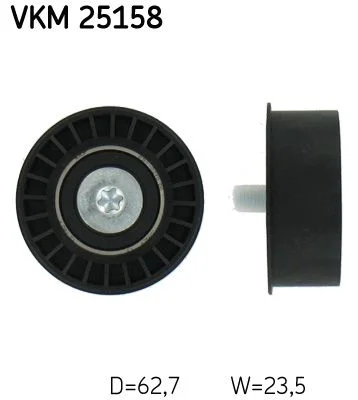 Polia de Desvio/Guia, correia distribuição SKF VKM 25158