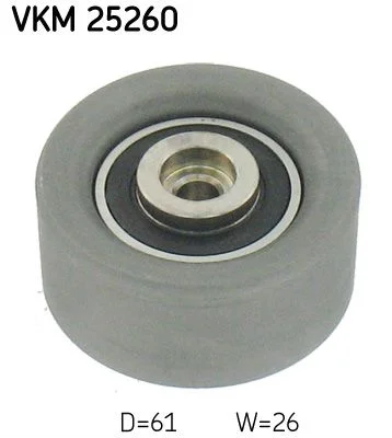 Polia de Desvio/Guia, correia distribuição SKF VKM 25260