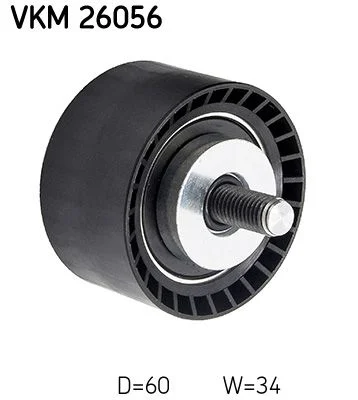 Polia de Desvio/Guia, correia distribuição SKF VKM 26056