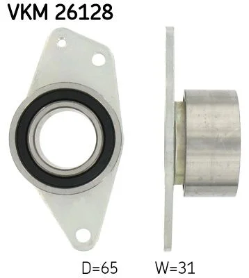 Polia de Desvio/Guia, correia distribuição SKF VKM26128