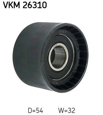 Polia de Desvio/Guia, correia distribuição SKF VKM26310