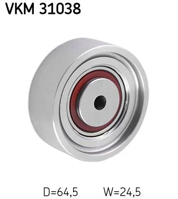 Polia de Desvio/Guia, correia do alternador SKF VKM 31038