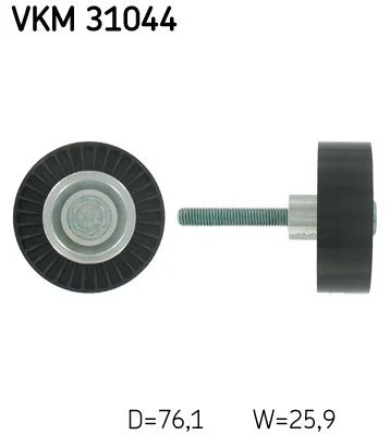 Polia de Desvio/Guia, correia do alternador SKF VKM 31044