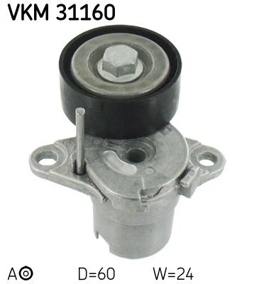 Belt Tensioner, V-ribbed belt SKF VKM 31160
