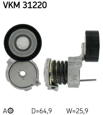 Conjunto de correias em V SKF VKM 31220
