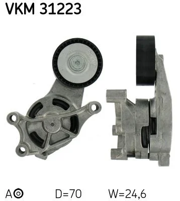 Conjunto de correias em V SKF VKM 31223