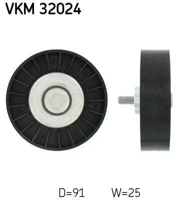 Polia de Desvio/Guia, correia do alternador SKF VKM32024