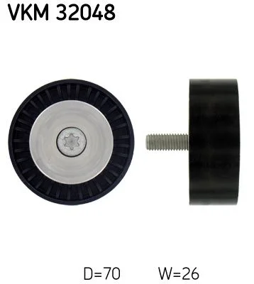 Polia de Desvio/Guia, correia do alternador SKF VKM 32048