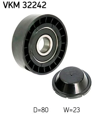 Polia de Desvio/Guia, correia do alternador SKF VKM 32242