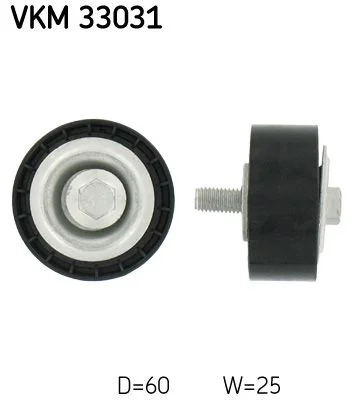 Polia de Desvio/Guia, correia do alternador SKF VKM33031