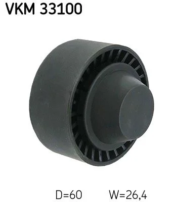 Polia de Desvio/Guia, correia do alternador SKF VKM 33100