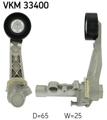 Belt Tensioner, V-ribbed belt SKF VKM 33400
