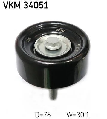 Polia de Desvio/Guia, correia do alternador SKF VKM 34051